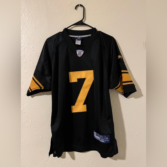 VINTAGE PITTSBURGH STEELERS BEN ROETHLISBERGER AUTHENTIC REEBOK JERSEY 48 NFL - Picture 1 of 13